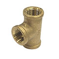 Tee J61 - Pipe Fittings - Bronze - Tool and Fixing Suppliers