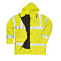 BS6629 "A" App G Plus Yellow - Hi-Vis Safety Coat - Tool and Fixing Suppliers