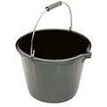 Black - Builders Bucket - Tool and Fixing Suppliers