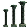 M6 - Self Colour - DIN603/555 Carriage Bolt & Nut - Tool and Fixing Suppliers