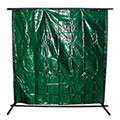 Green PVC With Frame - Welders Screen - Tool and Fixing Suppliers