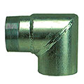 Galv 90 Deg M/F - BS1740 - Pipe Fittings - H/W Elbow - Tool and Fixing Suppliers