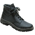Blk Padded 6 Eyelet Derby - Safety Boots - Tool and Fixing Suppliers