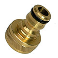 CK Threaded Tap Connector - Brass Hose Fitting - Tool and Fixing Suppliers