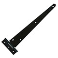 Black - Pair - Tee Hinge - Tool and Fixing Suppliers
