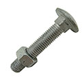 M12 - Galv  - DIN603 - Carriage Bolt Only - Tool and Fixing Suppliers