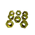 Self Locking Nut - **BINX NUTS Yellow Pasivated - Tool and Fixing Suppliers