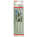 Bosch Progressor 3 Piece - Jigsaw Blade Set (2607010515) - Tool and Fixing Suppliers