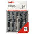 Bosch For Wood 10 Piece - Jigsaw Blade Set (2607010146) - Tool and Fixing Suppliers