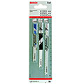 Bosch Progressor U Shank 3 Pce - Jigsaw Blade Set (2607010516) - Tool and Fixing Suppliers
