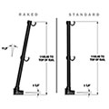 Type KGU35 Kee Guard - Main Upright Assembly - Tool and Fixing Suppliers