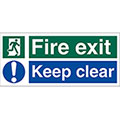 Fire Exit Keep Clear