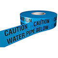 Caution Water Mains Below - Underground Tapes - Tool and Fixing Suppliers