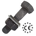 M24 - Galv  Bolt,Nut & Washers - HSFG - 8.8 Grade - EN14399 - Tool and Fixing Suppliers