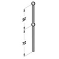 Platform (Stick Only) 25nb S/C Ball Standard - 60mm Ball - Tool and Fixing Suppliers