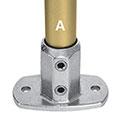 L62 - Standard Railing Flange - Tool and Fixing Suppliers