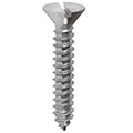 4.8mm Slot Countersunk - AB Self Tapping Screws - A2 - Tool and Fixing Suppliers