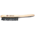 CK T6238 4 Steel Wire Brush 4 Rows Wooden Handle - Tool and Fixing Suppliers