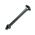 M6 - BZP - DIN603/555 Carriage Bolt & Nut - Tool and Fixing Suppliers