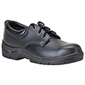 Black Steele Safety Shoes - Tool and Fixing Suppliers
