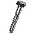 M6 - BZP - DIN571 Coach Screw - Hex Head - Tool and Fixing Suppliers