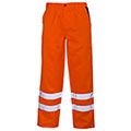 Polyester Orange Hi-Vis Trousers - Tool and Fixing Suppliers