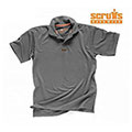 Scruffs - Worker Polo Shirt - Grey - Tool and Fixing Suppliers