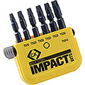 CK T4513 Blue Steel Impact Screwdriver Bit Set - Tool and Fixing Suppliers