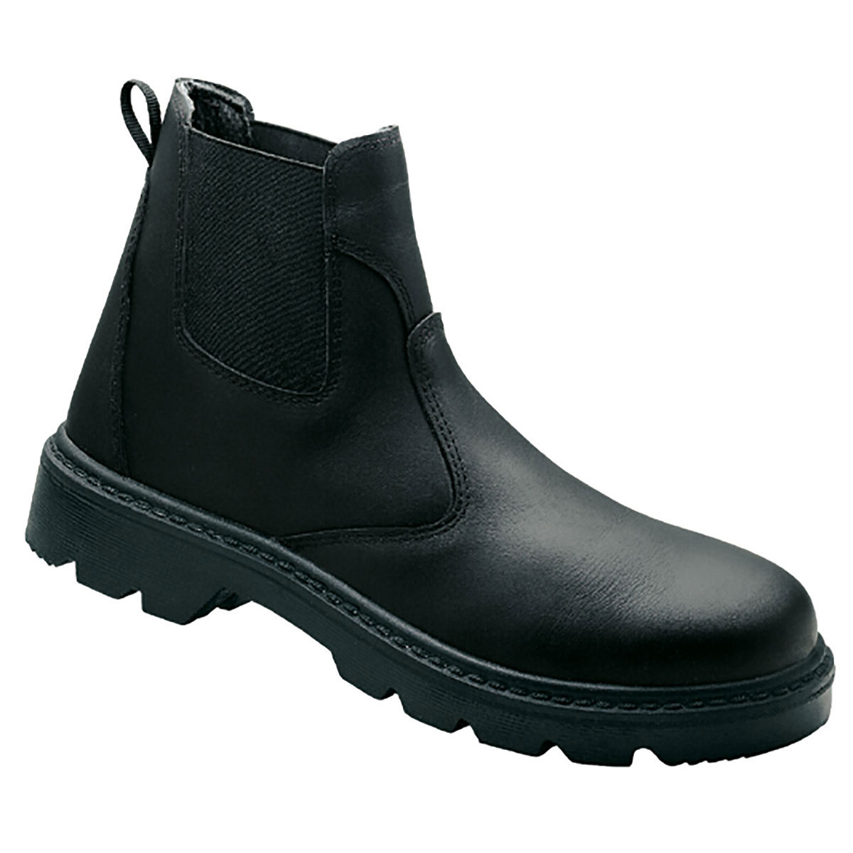 Black Slip On Safety Boots ParkerTools