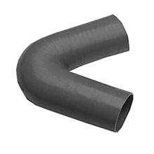 Black 135 Deg Spring S/S - Pipe Fittings - H/W Bend