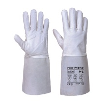 Portwest A520 - Premium Tig Welding Gauntlet Grey