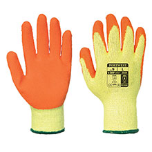 Orange & Yellow Grip - Polyco Gloves