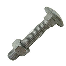 M10 - Galv  - DIN603 - Carriage Bolt Only