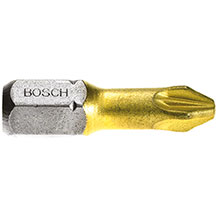 Bosch Maxigrip 3 Pack - Screwdriver Bit - Pozi (2607001591)