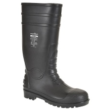 Portwest FW95 - Steel PVC Wellington S5 FO Black