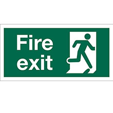 Fire Exit - Rigid PVC Sign