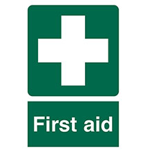 First Aid - Rigid PVC Sign