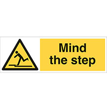 Mind The Step - Rigid PVC Sign