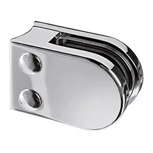 Model 22 Flat - Glass Clamps - Chrome