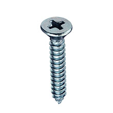 5.5mm Pozi Countersunk - AB Self Tapping Screws - A2