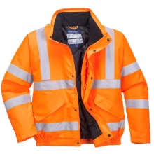 Hi-Vis Jacket - Portwest RT32 Winter Bomber Orange