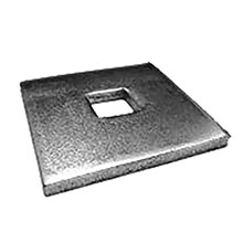 Self Colour - 130 x 130 x 10mm Holding Down Bolt Plate Washer