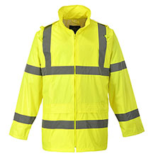 Hi Vis Yellow Waterproof Jacket