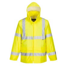 Portwest H440 - Hi-Vis Rain Jacket Yellow