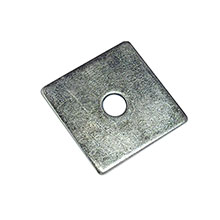 Galv - Square - 75 x 75 x 6mm Plate Washers