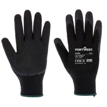 Portwest A150 - Classic Grip Glove - Latex Black