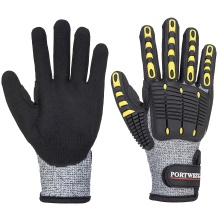 Portwest A722 - Anti Impact Cut Resistant Glove Grey/Black