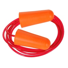 Portwest EP08 - Corded PU Foam Ear Plugs Orange