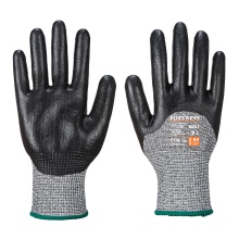 Portwest A621 - Cut 3/4 Nitrile Foam Glove Black