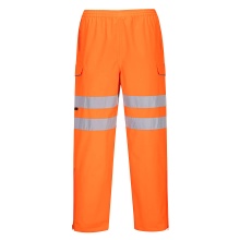 Portwest S597 - Hi-Vis Extreme Rain Trousers Orange Regular Leg